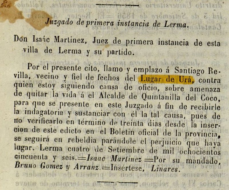Boletín oficial de Burgos: Núm. 110